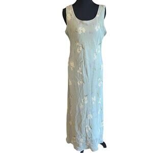 Vintage Elegant Floral Maxi Dress in Light sage cottagecore Y2K whimsy garden 12